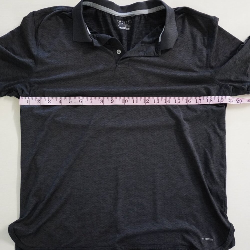 Motion Grey‎ Performance Men’s Polo - Picture 4 of 7